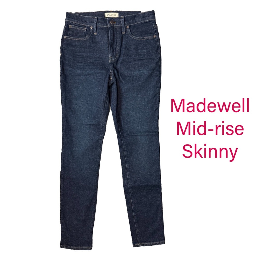 Madewell Women’s Skinny Jeans 9” Mid Rise Size 28 NWT